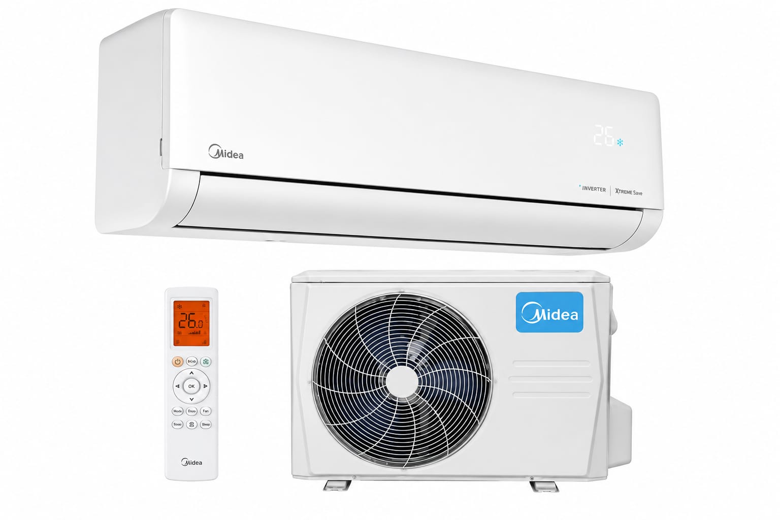 Midea EZ-12RD6-I White klima uređaj